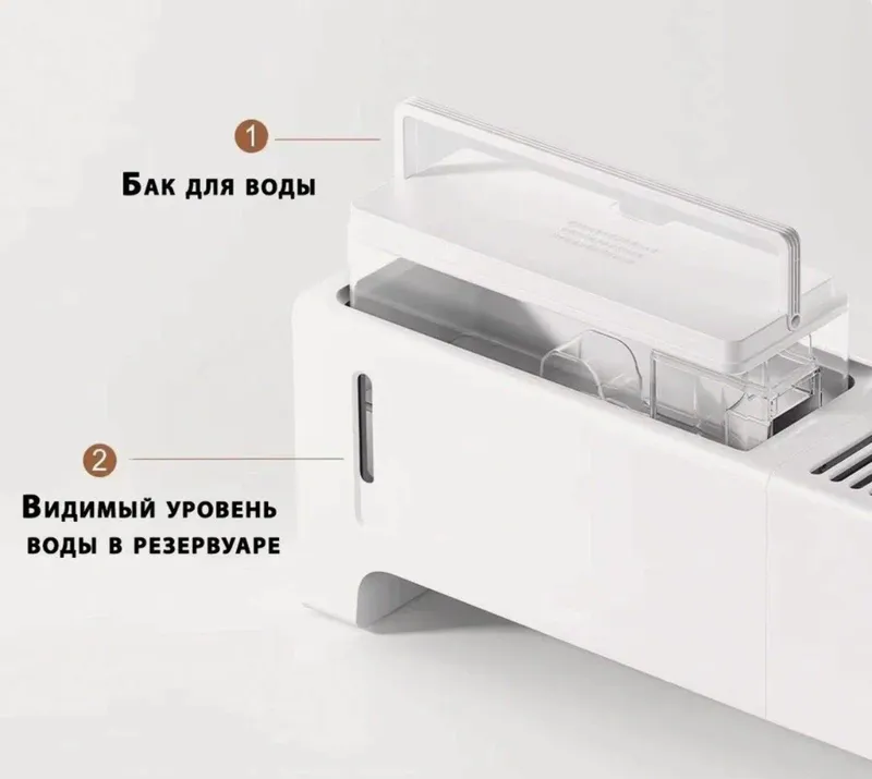 Xiaomi Умный Графеновый Обогреватель увлажнителем. 6 Xiaomi Умный Графеновый Обогреватель увлажнителем. 6