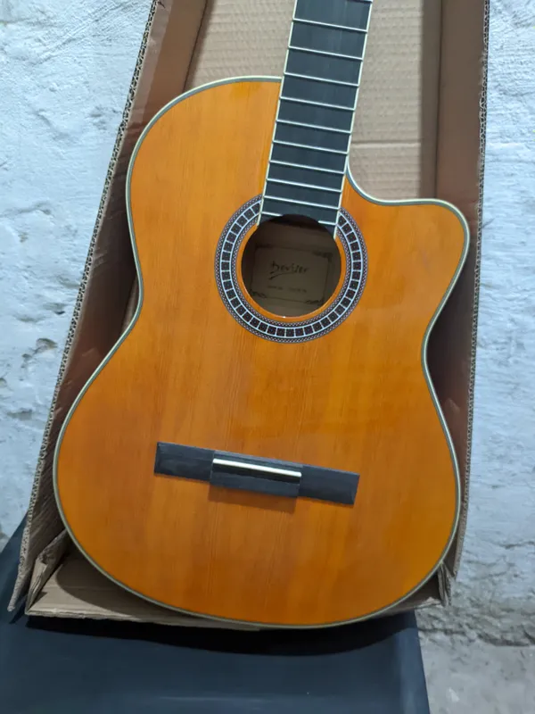 Гитара Deviser L-320-39-YN (сломанная). 3