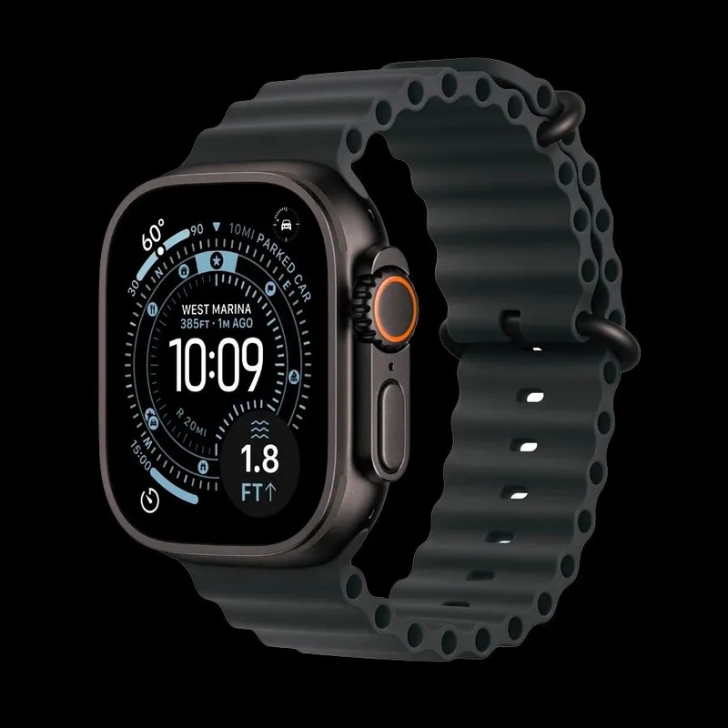 Iwatch ultra 3 black titan natural titan — фото 2