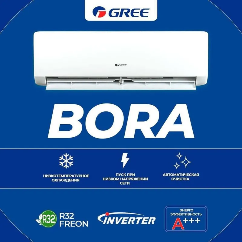 Кондиционер Gree 12/18/24 Inverter Оригинал Гарантия 3года + Доставка — фото 4