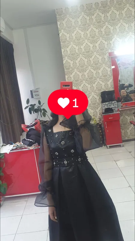 Naryadni kuylak qora