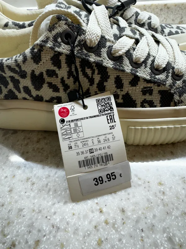 Кеды Zara женские, новые — фото 3