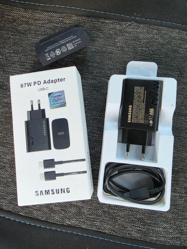 67 WATT Samsung original zaryadchik adapter TYPE C