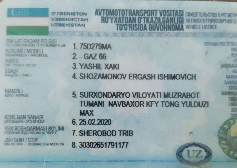 Gaz 66 Vodovoz qilingan Gaz 66 Yili: 1983 Vadavoz qilingan ishlab turu 5 Gaz 66 Vodovoz qilingan Gaz 66 Yili: 1983 Vadavoz qilingan ishlab turu 5
