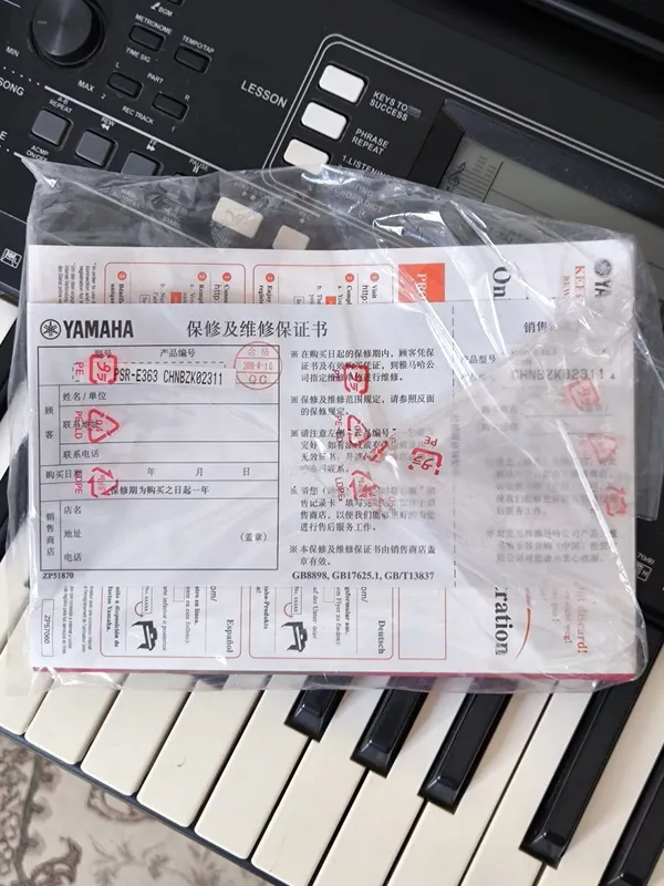 YAMAHA PSR_E363 + подставка — фото 6