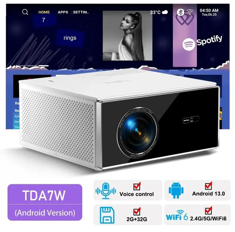 Проектор TDA7W андроид — фото 1