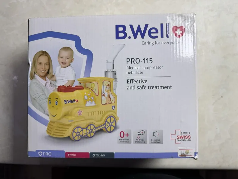 ‼️ Ингалятор BeWell Pro 115 — полный комплект, для детей и взрослых — фото 4