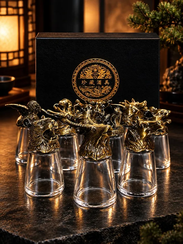 ZODIAC shot stakanlaridan sovg‘a to‘plami. 3 ZODIAC shot stakanlaridan sovg‘a to‘plami. 3