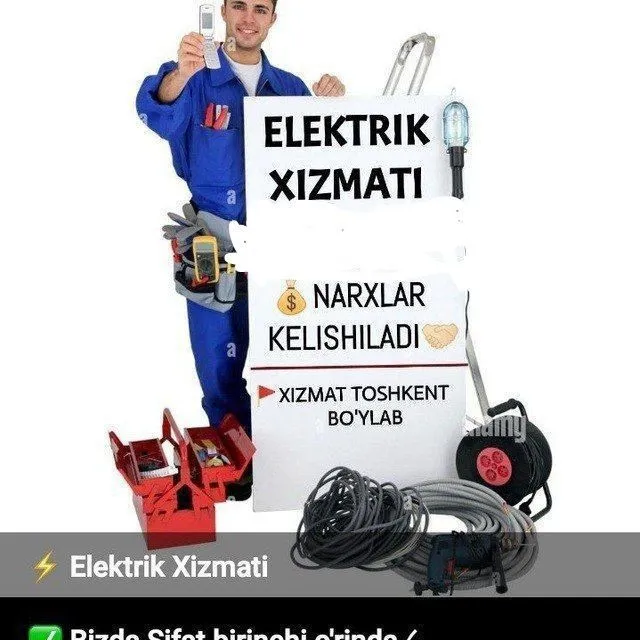 elektirik xizmati 24/7