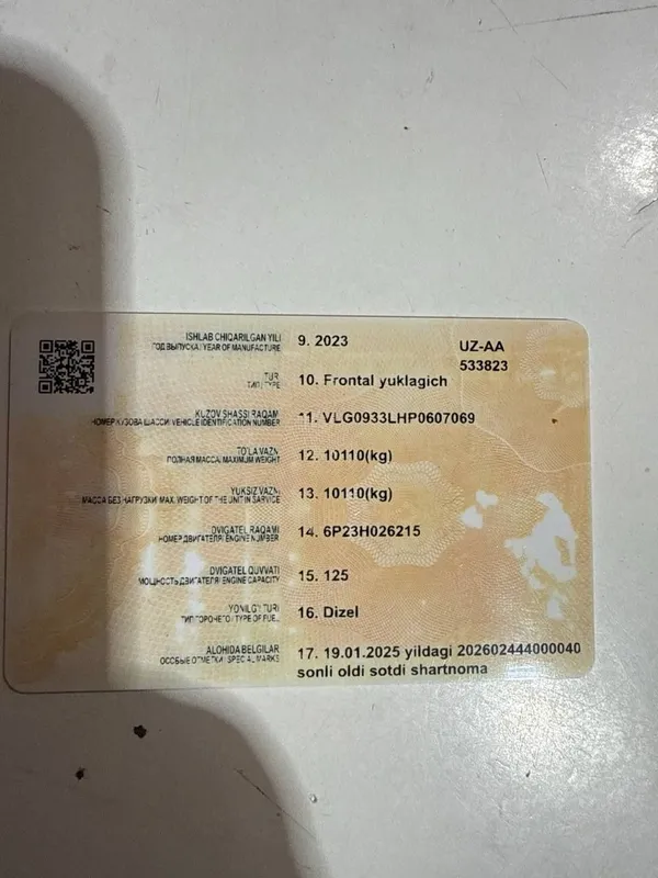 Фронтал Погрузчик сотилади (аъло холатда) 5 Фронтал Погрузчик сотилади (аъло холатда) 5