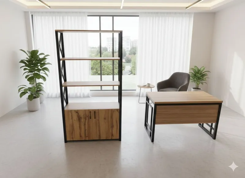 Парты в стиле Loft для учебных центров и школ. — фото 2