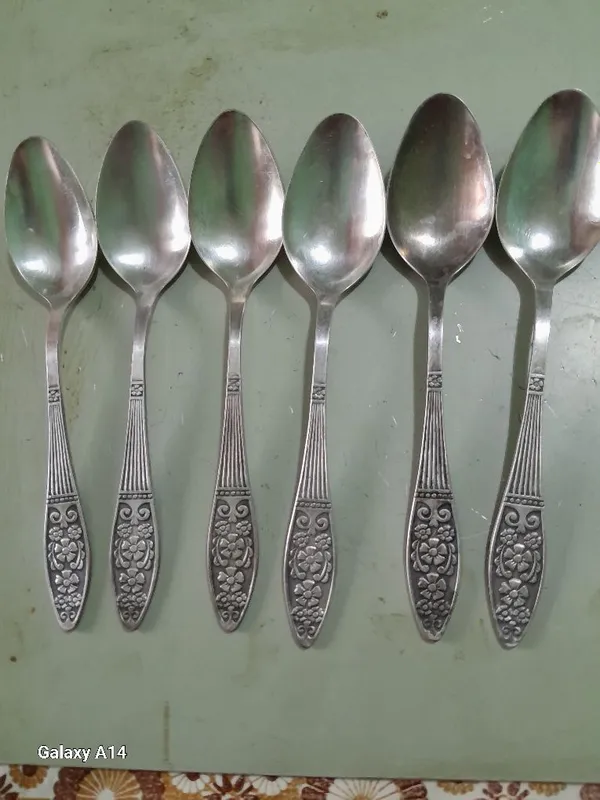 Ложки мельхиоровые (СССР).