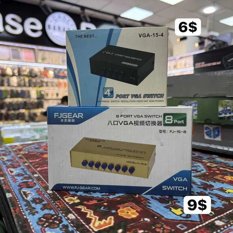 Vga Splitter ( сплиттер VGA ) - 4port и 8 портов
