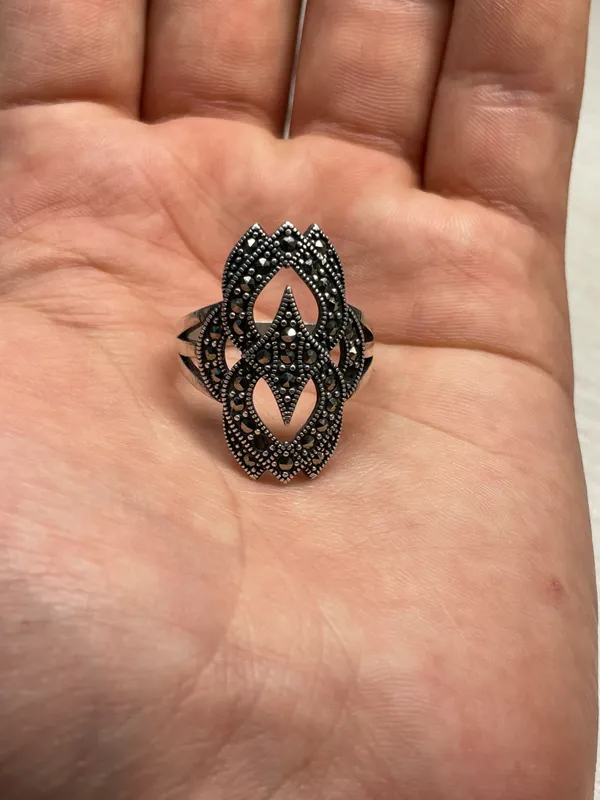 Серебряное кольцо 925 для женщин 2
