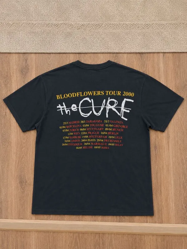 Оригинальный мерч The Cure Bloodflowers Tour Bershka — фото 1