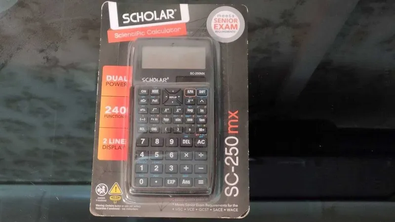 Научный калькулятор SCHOLAR SC-250mx - Германия Научный калькулятор SCHOLAR SC-250mx - Германия