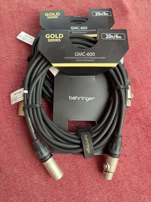 Gold series GMC-600 микрафон кабел XLR 1