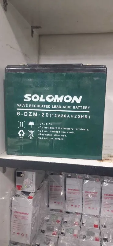 Akkumulyator 12V 5Ah / 8Ah / 9Ah SOLOMON – UPS — фото 1