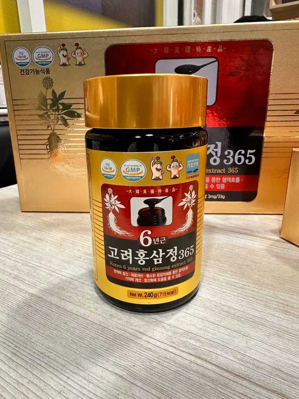 6 yillik Koreya Jenshen ekstrakti — Kuch, Energiya va Tetiklik!
