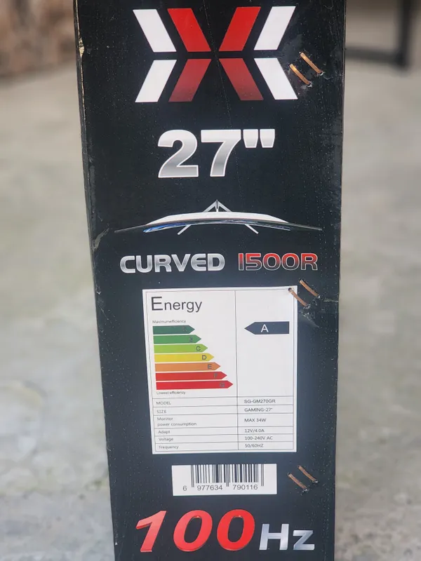 Изогнутый монитор Xtech SG-GM270GR 27" Black 4