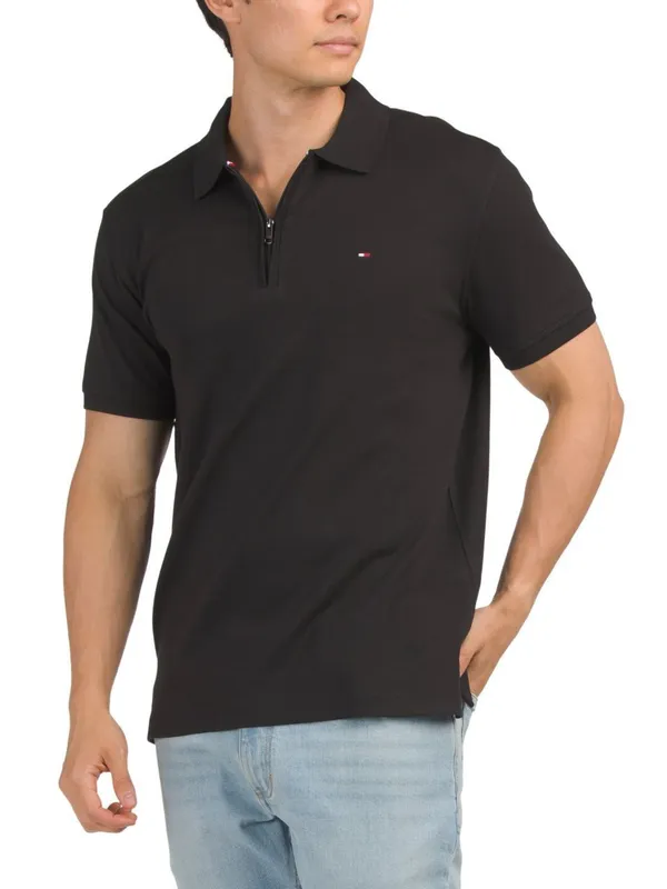Футболка поло Tommy Hilfiger zip.p-M. 2 Футболка поло Tommy Hilfiger zip.p-M. 2