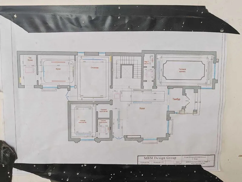 ул.Аккурган Евродом-коробка 4-уровня 6-сот 8-комн 1300 м² в махалле — фото 5