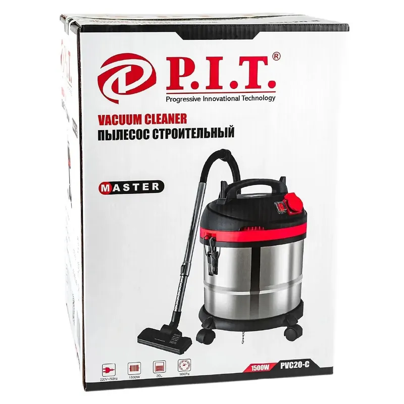 Строительный пылесос PIT PVC20-C 4