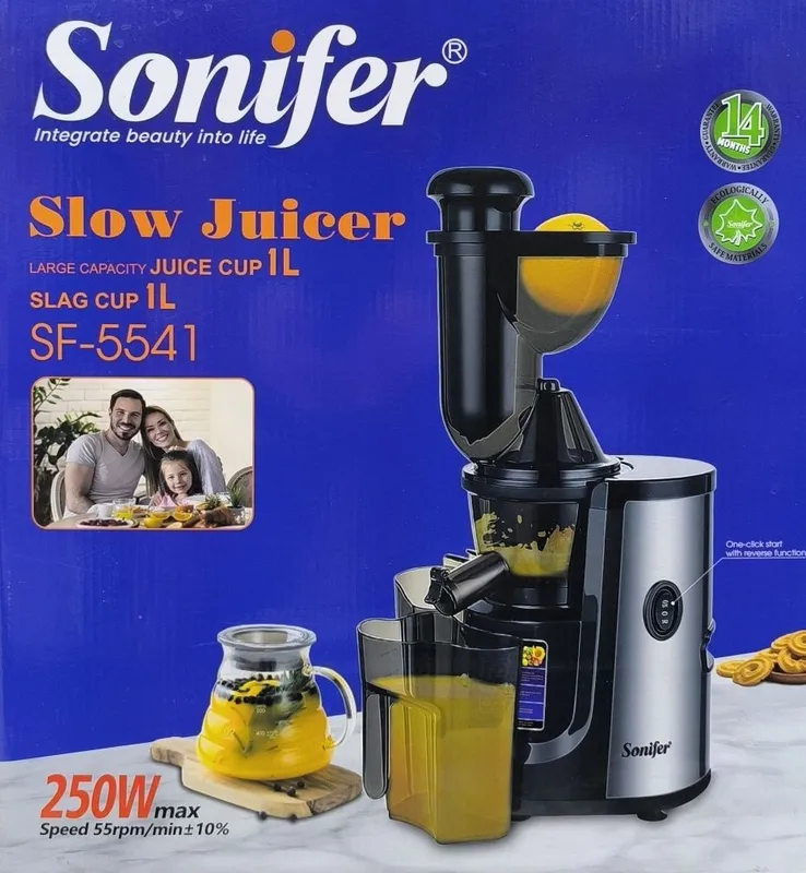 Супер новый шнековый соковыжималка Sonifer, sok siquvchi