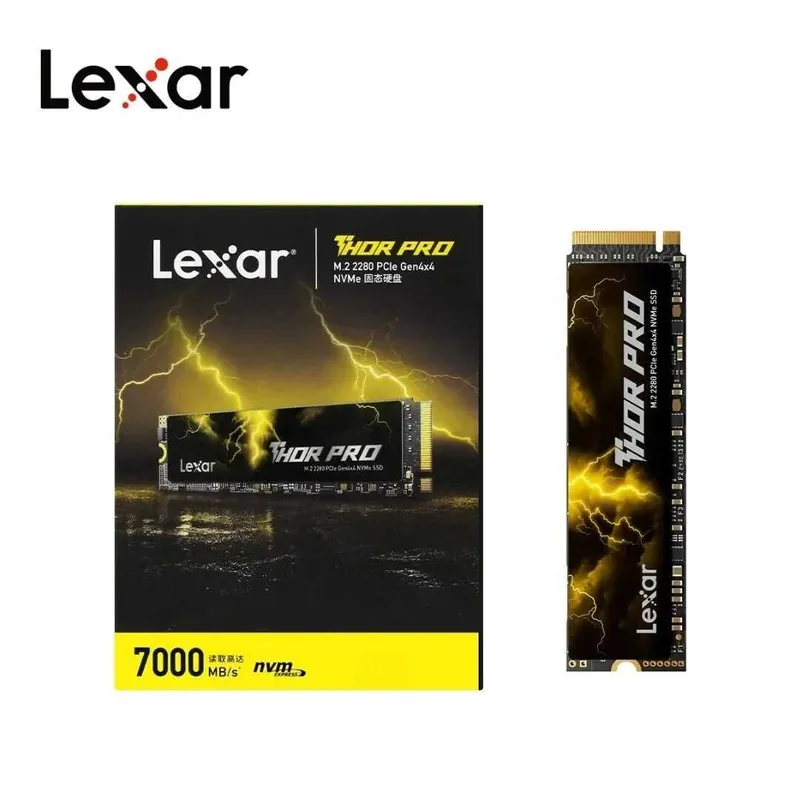 Высокоскоростной ssd Lexar THOR Pro 1TB PCIe 4.0 NVMe) 1 Высокоскоростной ssd Lexar THOR Pro 1TB PCIe 4.0 NVMe) 1