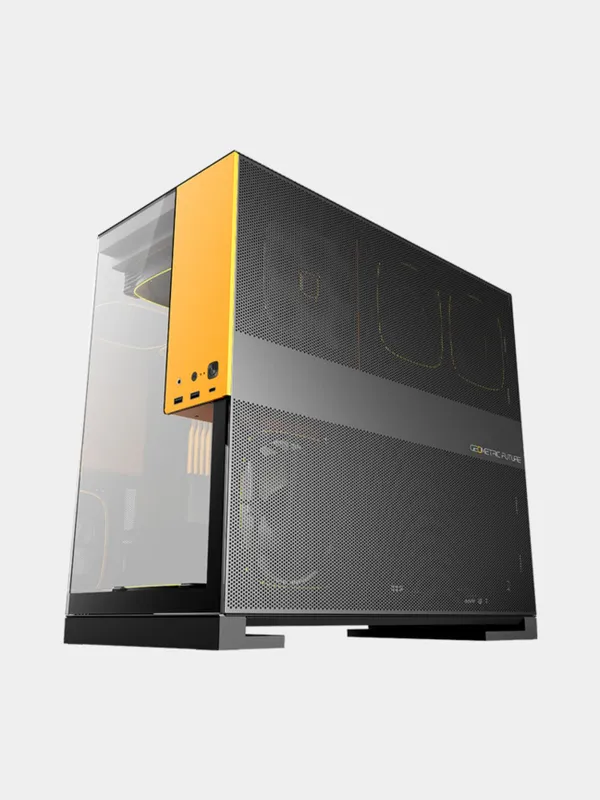 Geometric Future Model 5 Glass Black/Yellow ( 5-FAN ) — фото 1