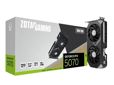 Zotac GeForce RTX 5070 12GB Twin Edge Zotac GeForce RTX 5070 12GB Twin Edge