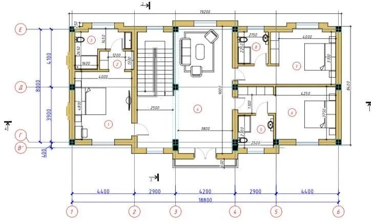 7 xonali kvartira, 450 m2, Mirzo Ulug'bek 7 7 xonali kvartira, 450 m2, Mirzo Ulug'bek 7