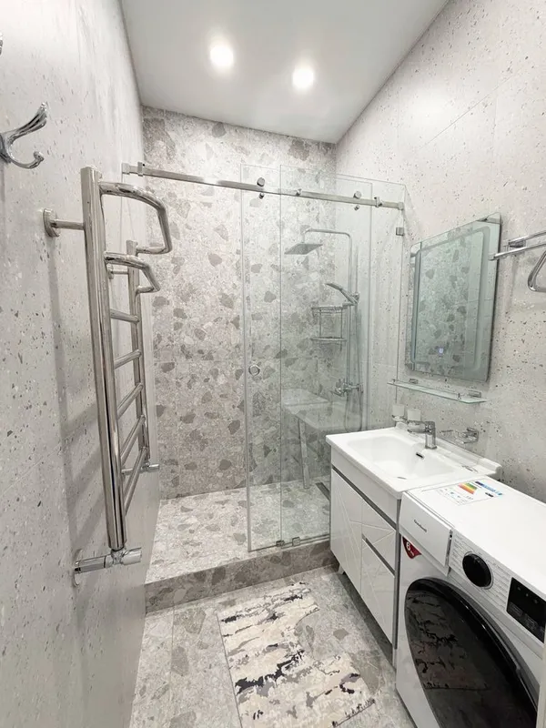 Аренда 3х комнатная квартира 80 м2 SuperComfort Жк Silk Way ул Сайрам — фото 8