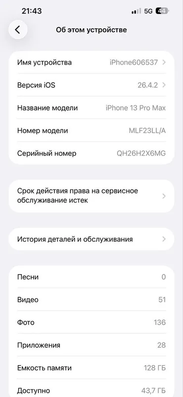 IPHONE 13 pro max
