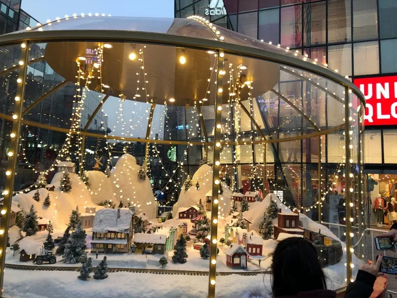 Mini City мини Город для новогодный декора — фото 1