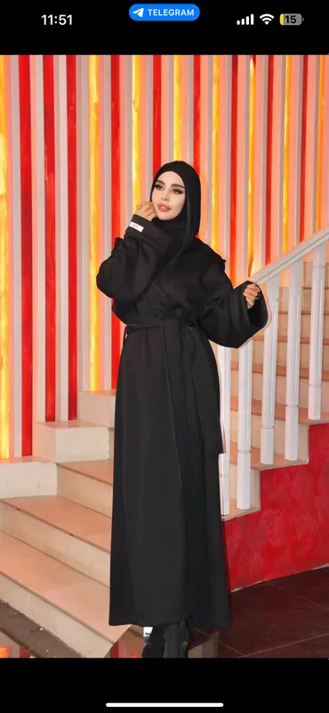 Кардиган Abaya, внутри на синтепоне, толстый, очень красивый 1 Кардиган Abaya, внутри на синтепоне, толстый, очень красивый 1
