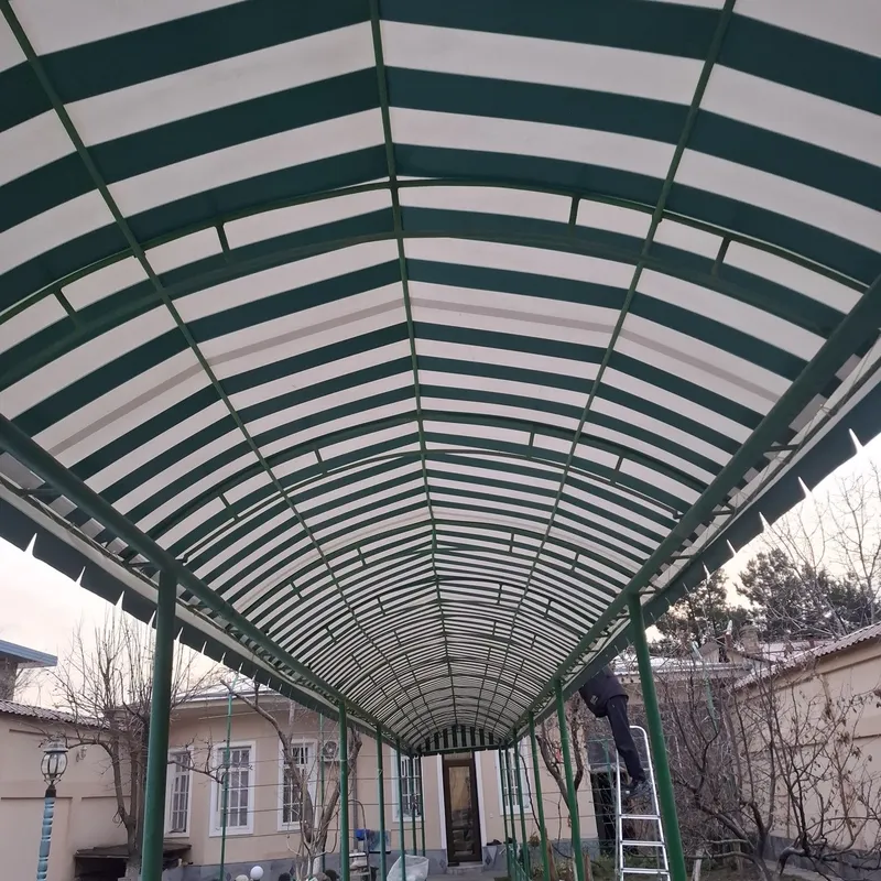 Тент баннер , Соя сетка установка с гарантией — фото 4