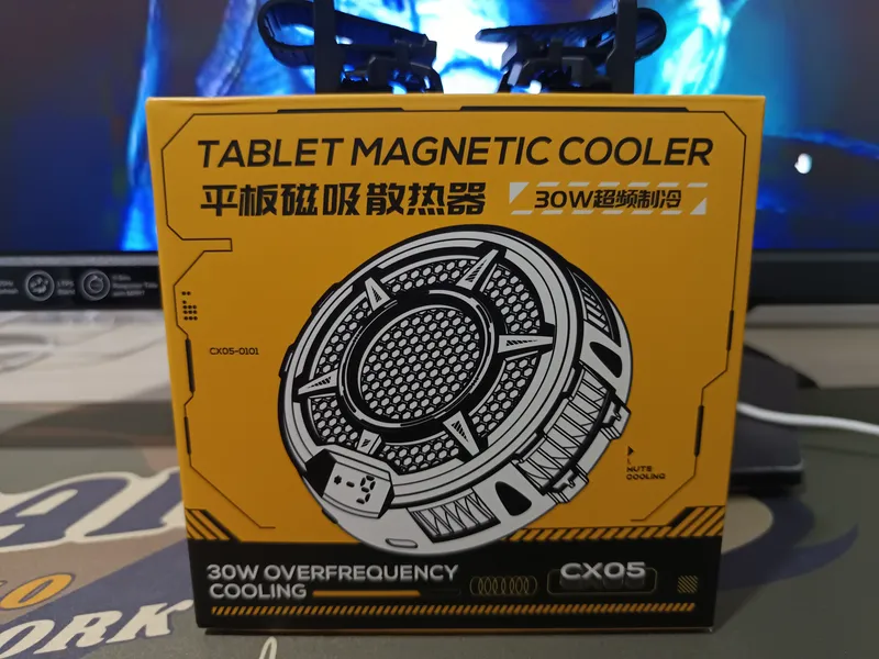 Tablet Magnetic Cooler CX05 30W RGB Tablet Magnetic Cooler CX05 30W RGB