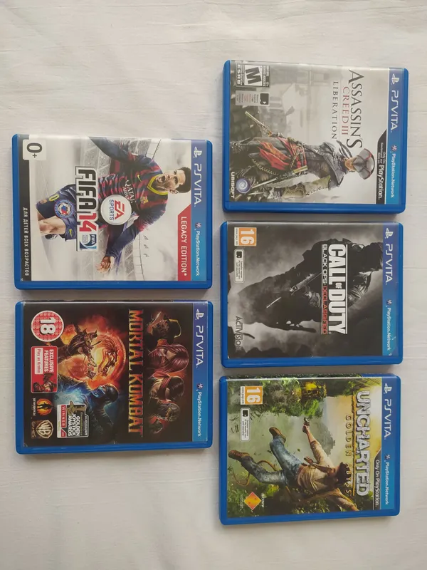 PSVITA uchun oyin Kartrijlari