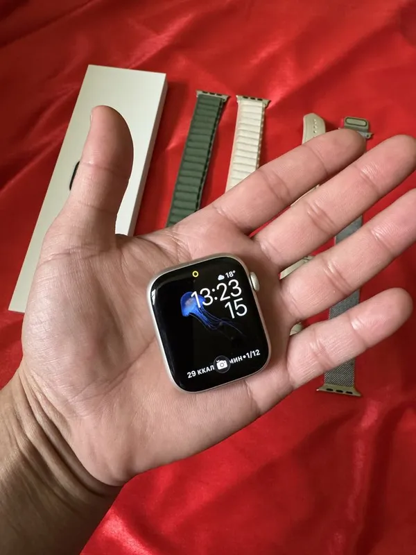 Apple Watch Series 9 (GPS) Корпус 45 мм — Алюминий — фото 6
