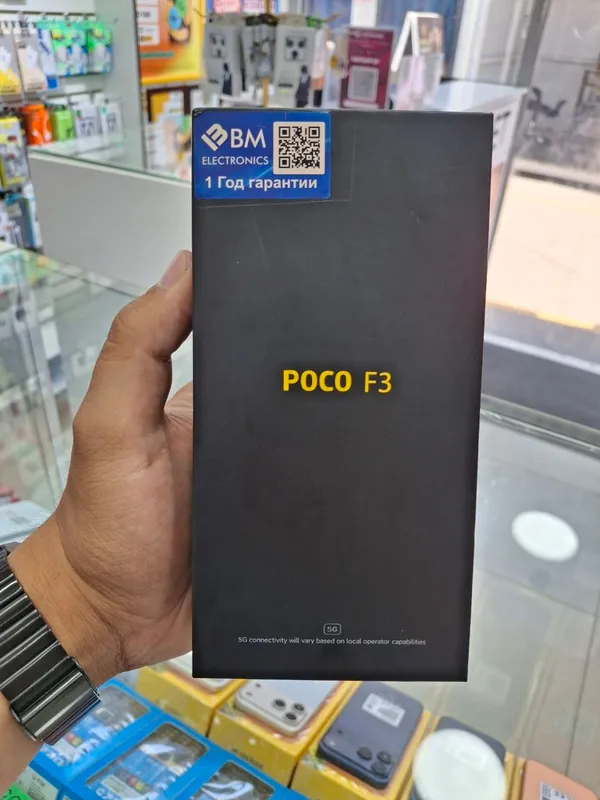 Poco F3 5G Bolib Tolashga[3 oy][6 oy][9 oy][12 oy] 9