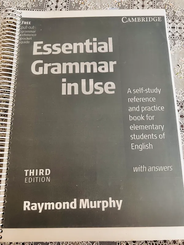 Essential Grammar in Use. Raymond Murphy 1 Essential Grammar in Use. Raymond Murphy 1