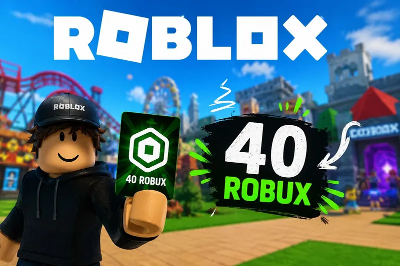 40 Robux || Roblox | Hamma oyinlarga Donat!
