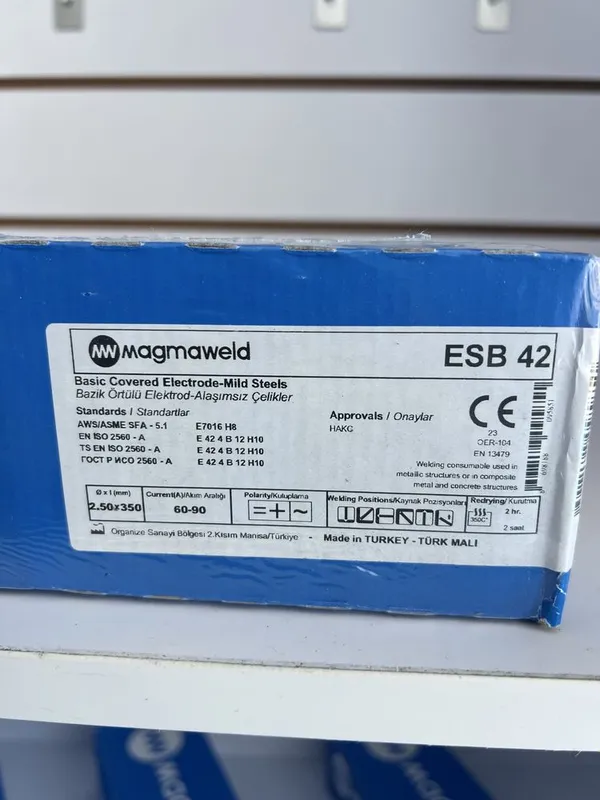 E7018 - Magmaweld ESB 48 elektrodlari 3