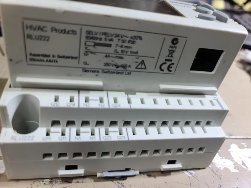 Siemens rlu 222 контроллер