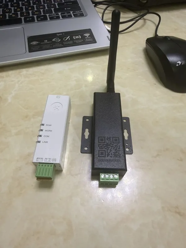 Промышленный переоброзователь RS485/232 to Ethernet RS485/422 to Fiber