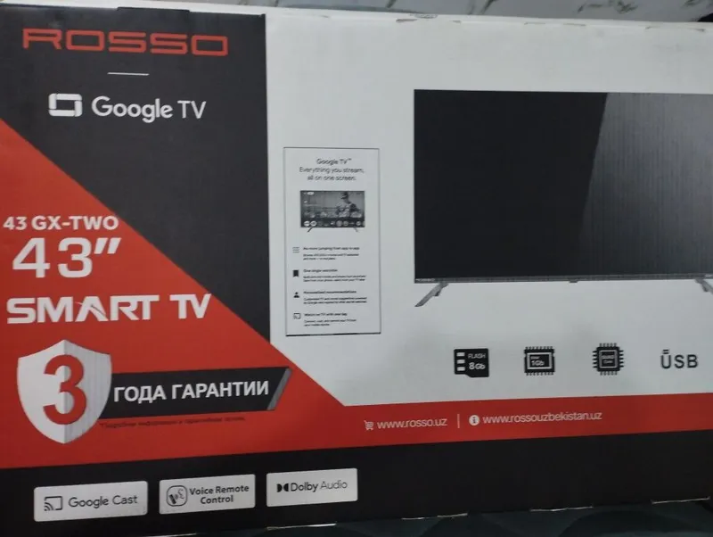 ROSSO 43 GX-TWO Google TV 1