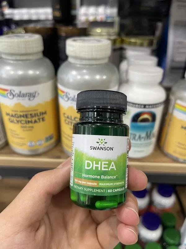 Swanson Dhea 100 mg 60 kapsula 1 Swanson Dhea 100 mg 60 kapsula 1