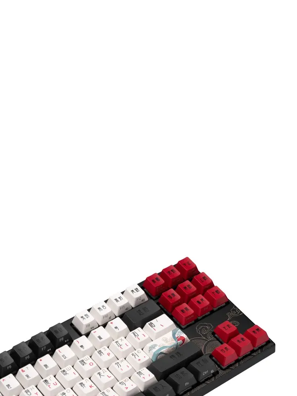 Клавиатура механическая Varmilo VEA87 Beijing Opera Cherry MX Silent Red UA, USB-A, 1.5 м, White Led — фото 7
