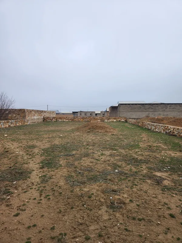 Участка сотилади,8 сотих.Шохжахон туйхонасини рупарасидаги кучада — фото 1